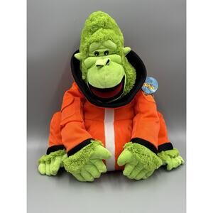 Galileo the Green Gorilla Plush Puppet Galactic Blast Abingdon Press 16”